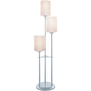 Three Light Table Lamp-7.5 Inches Wide by 34 Inches High