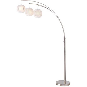 Deion - 27W 3 LED Arch Floor Lamp-91 Inches Tall and 44 Inches Wide - 1299030