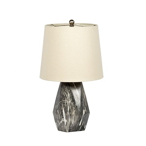 1 Light Table Lamp-19.75 Inches Tall and 11.5 Inches Wide