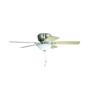 Riggio - 5 Blade Ceiling Fan with Light Kit-13 Inches Tall and 52 Inches Wide
