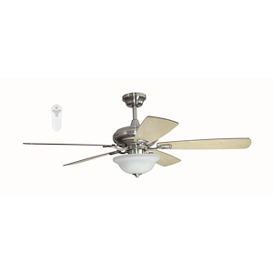 CONNEXXTION - 52 Inch Pre Assembled Ceiling Fan with Single Light