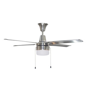 Urbana - 4 Blade Ceiling Fan with Light Kit-17.25 Inches Tall and 48 Inches Wide