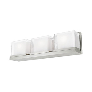 Duval - 3 Light Bath Vanity in Modern Style - 23.75 Inches wide by 6.75 Inches high - 735659