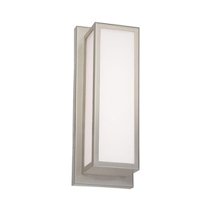 Sutter - 6W 1 LED ADA Bath Vanity in Contemporary Style - 12 Inches wide by 4.5 Inches high