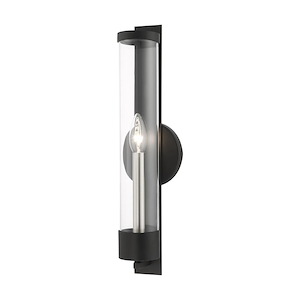 Castleton - 1 Light Tall ADA Wall Sconce In Transitional Style-18 Inches Tall and 4.75 Inches Wide - 1012038