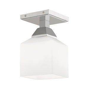 Aragon - 1 Light Flush Mount in Traditional Style - 4.75 Inches wide by 8.25 Inches high