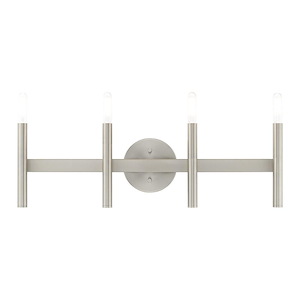 Copenhagen - 4 Light ADA Bath Vanity in Mid Century Modern Style - 23.5 Inches wide by 10.75 Inches high - 735646