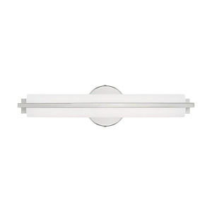 Visby - 18W LED ADA Bath Vanity in Modern Style - 4.38 Inches wide by 17.5 Inches high