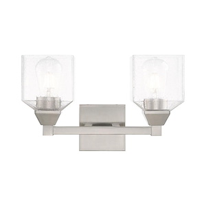 Aragon - 2 Light Bath Vanity In Architectural Style-9.5 Inches Tall and 15 Inches Wide - 831691