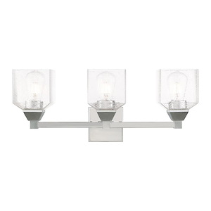 Aragon - 3 Light Bath Vanity In Architectural Style-9.5 Inches Tall and 23 Inches Wide - 831689