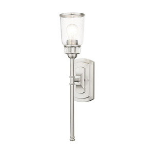 Lawrenceville - 1 Light Large Wall Sconce In Industrial Style-21 Inches Tall and 4.5 Inches Wide - 1012110