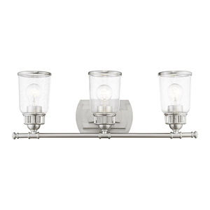 Lawrenceville - 3 Light Bath Vanity in Coastal Style - 23.5 Inches wide by 8.25 Inches high - 614541