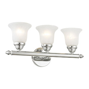 Neptune - 3 Light Bath Vanity in Traditional Style - 19 Inches wide by 8 Inches high - 1029651