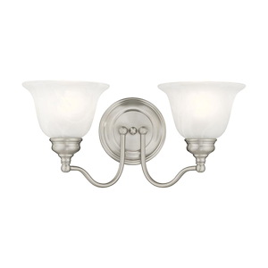 Essex - 2 Light Bath Vanity in Traditional Style - 15.25 Inches wide by 7.5 Inches high - 1029675