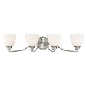 Somerville - 4 Light Bath Vanity in Traditional Style - 30 Inches wide by 7 Inches high - 443802
