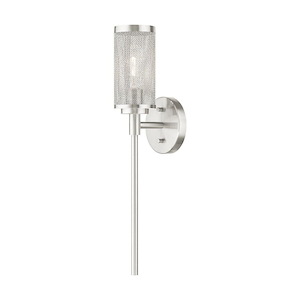 Industro - 1 Light Wall Sconce in Contemporary Style - 5.13 Inches wide by 21.25 Inches high