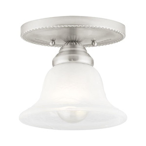 Edgemont - 1 Light Flush Mount in Traditional Style - 7 Inches wide by 6 Inches high