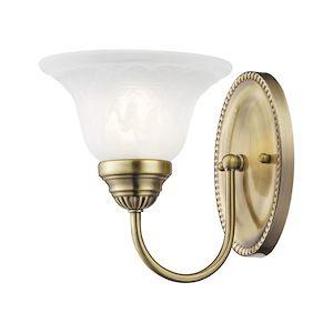 Edgemont - 1 Light Bath Vanity in Traditional Style - 7 Inches wide by 8 Inches high - 189711