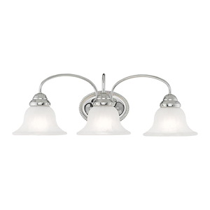 Edgemont - 3 Light Bath Vanity in Traditional Style - 23.5 Inches wide by 8 Inches high - 189709