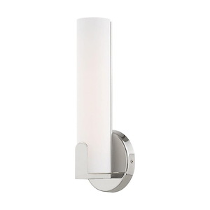 Lund - 10W LED ADA Wall Sconce in Modern Style - 4.38 Inches wide by 12 Inches high - 831796