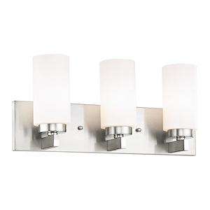West Lake - 3 Light Bath Vanity in New Traditional Style - 18 Inches wide by 8 Inches high - 443797