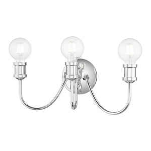 Lansdale - 3 Light Bath Vanity In Transitional Style-7 Inches Tall and 19 Inches Wide - 1219576