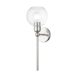 Downtown - 1 Light Sphere Wall Sconce In Industrial Style-19 Inches Tall and 6.5 Inches Wide - 1219744