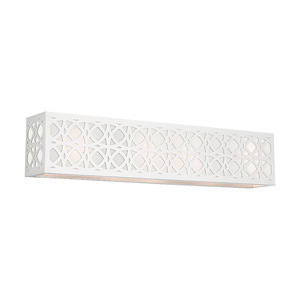 Calinda - 4 Light ADA Bath Vanity in Glam Style - 23.75 Inches wide by 5 Inches high
