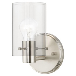 Munich - 1 Light Wall Sconce In Contemporary Style-8.5 Inches Tall and 5 Inches Wide - 1219608