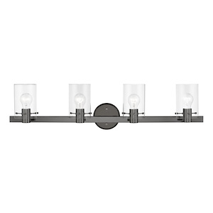 Munich - 4 Light Bath Vanity In Contemporary Style-8.5 Inches Tall and 35.5 Inches Wide - 1219766