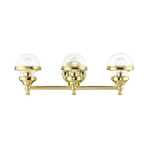 Oldwick - 3 Light Bath Vanity in New Traditional Style - 24 Inches wide by 8.25 Inches high - 939585