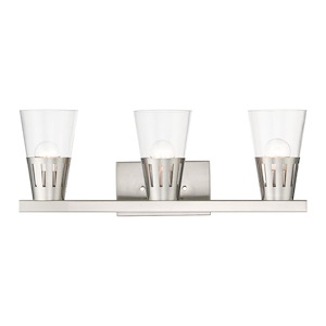 Bennington - 3 Light Bath Vanity In Modern Style-8.75 Inches Tall and 23.5 Inches Wide - 1305708
