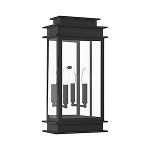 Princeton - 2 Light Outdoor Wall Lantern in Traditional Style - 9.5 Inches wide by 19 Inches high - 522721