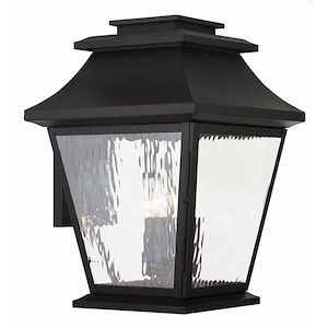 Hathaway - 4 Light Outdoor Wall Lantern in Coastal Style - 14 Inches wide by 18.75 Inches high - 443895