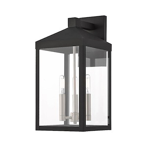 Nyack - Three Light Outdoor Wall Lantern - 8.25 Inches wide by 17.5 Inches high - 614535