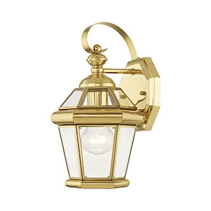 Georgetown - 1 Light Outdoor Wall Lantern in Traditional Style - 7 Inches wide by 12 Inches high - 189690