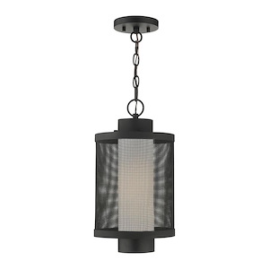 Nottingham - 1 Light Outdoor Pendant Lantern in Contemporary Style - 9 Inches wide by 16.88 Inches high