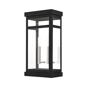 Hopewell - 2 Light Outdoor Wall Lantern in Coastal Style - 9.25 Inches wide by 18 Inches high