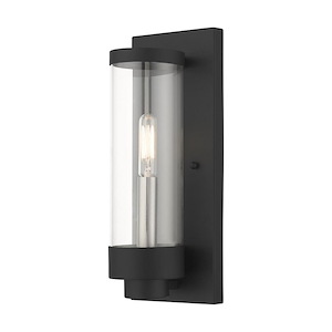 Hillcrest - 1 Light Outdoor ADA Wall Lantern in Coastal Style - 4.75 Inches wide by 12 Inches high