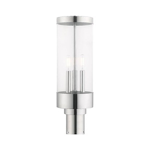 Hillcrest - 3 Light Outdoor Post Top Lantern - 831790