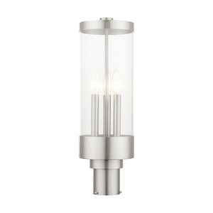 Hillcrest - 3 Light Outdoor Post Top Lantern