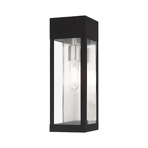 Barrett - 1 Light Outdoor Wall Lantern In Transitional Style-15 Inches Tall and 5 Inches Wide - 831716