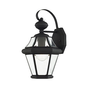 Georgetown - 1 Light Outdoor Wall Lantern in Traditional Style - 8.25 Inches wide by 15 Inches high