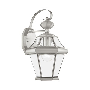 Georgetown - 1 Light Outdoor Wall Lantern in Traditional Style - 8.25 Inches wide by 15 Inches high - 189736
