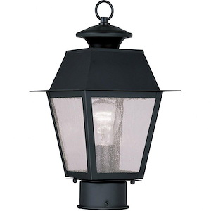 Mansfield - One Light Outdoor Wall Lantern - 5.5 Inches wide by 9.25 Inches high - 374412