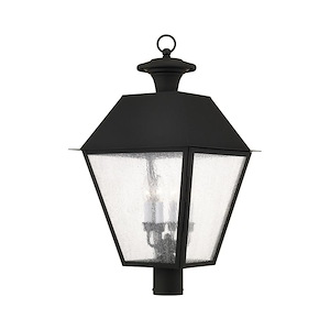 Mansfield - 4 Light Outdoor Post Top Lantern in Coastal Style - 15 Inches wide by 27.5 Inches high - 1029693