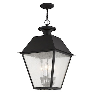 Mansfield - 4 Light Outdoor Pendant Lantern in Coastal Style - 15 Inches wide by 24.5 Inches high - 1029694