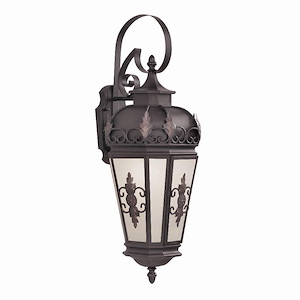 Berkshire - 1 Light Outdoor Wall Lantern In Traditional Style-30 Inches Tall and 9.5 Inches Wide - 189732