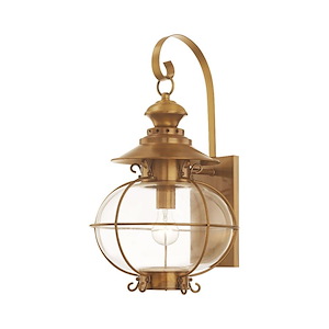 Harbor - 1 Light Outdoor Wall Lantern in Coastal Style - 12.75 Inches wide by 20 Inches high - 189726