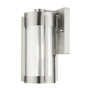 Sheridan - 1 Light Outdoor Wall Lantern in Contemporary Style - 5.25 Inches wide by 10.25 Inches high